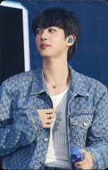 【中古】グッズセット ジン(BTS/防弾少年団) ステッカー+日本限定デザインフォトカード 「#RUNSEOKJIN_EP.TOUR in AMSTERDAM」 ライブビューイング来場者特典