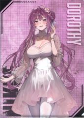 [중고] 클리어 파일 도로시 오리지널 A4 클리어 파일 [타이토 스테이션 × 승리의 여신 : NIKKE -spring colors-] 오리지널 클리어 파일 선물 캠페인 특전