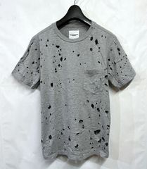 TAKAHIRO MIYASHITA The Soloist.｜タカヒロミヤシタザソロイスト crew neck qrunge s/s tee グランジ加工 Tシャツ