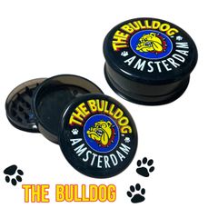 420friendly "THE BULLDOG" アクリルグラインダー 滑らかな削り心地でもっと楽しく 420shibuyaおすすめ（ブラック）