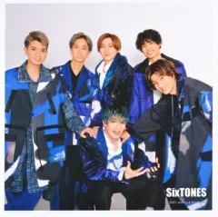 【中古】生写真(ジャニーズ) SixTONES/集合(6人)/サイズ(89×89)/「Johnny’s Countdown 2021-2022 ジャンボうちわ」ましかくフォト