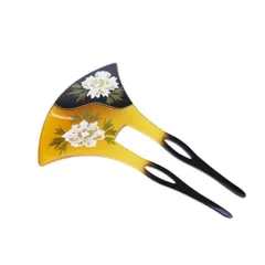 昭和レトロ べっこうかんざしバチ型 桐箱入り (匿名配送) 昭和レトロ べっこうかんざしバチ型 桐箱入り (匿名配送)