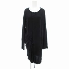 美品 アドーア トリアセツイルフレアスリーブワンピース ゆったり目 36 美品 アドーア トリアセツイルフレアスリーブワンピース