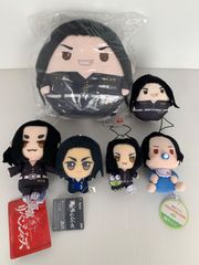 도쿄 리벤저스 히가시 리베 장지 케이스케 마스코트 봉제 장난감 6 개 세트 정리 푹신 푹신 푹신 푹신 푹신 푹신 푹신 푹신 푹신 푹신 푹신 푹신 푹신푹신하다.