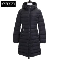 MONCLER モンクレール TALEV/タレヴ ラムレザー切替 フーデッド ダウン O