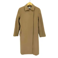 バーニーズニューヨーク BARNEYS NEWYORK カシミア100 ベルデッド チェスターコート レディース JPN：38 のサムネイル