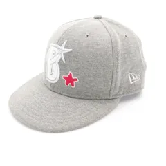 NEW ERA ニューエラ 9FIFTY 横浜DeNAベイスターズ キャップ グレー 帽子 スナップバック メンズ 古着