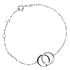【TIFFANY&Co.】ティファニー 1837インターロッキング サークル シルバー925 レディース 2.9g ブレスレット