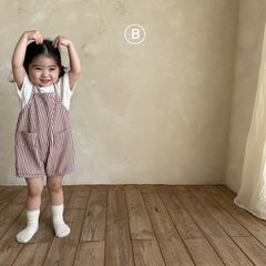bella bambina 新作　オーバーオール　100サイズ　韓国子供服