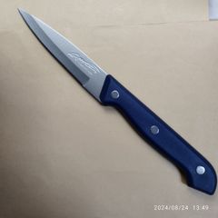 ペティーナイフ　国産　ダークブルーハンドル