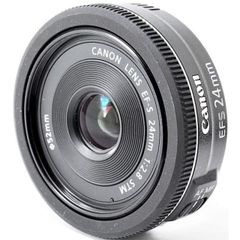 キヤノン 単焦点 レンズ CANON EF-S 24mm F2.8 STM APS-C対応 中古 保証 パンケーキレンズ