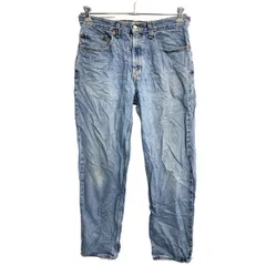Levi's 550 デニムパンツ W33 リーバイス リラックスフィット ブルー コットン 古着卸 アメリカ仕入 2404-374