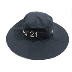 【中古B】N゜21 ヌメロヴェントゥーノ × NEWERA ニューエラ M ユニセックス ハット 梅田阪急限定 メンズ レディース 中古B 古着