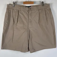 古着 90's/90年代 ポロバイラルフローレン Polo by Ralph Lauren ショートパンツ チノパン ポロチノ 大きいサイズ w40  ベージュ系 メンズ
