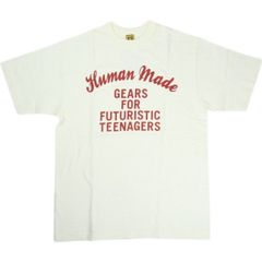 Size【L】 HUMAN MADE ヒューマンメイド ロゴプリントＴシャツ 白 【中古品-良い】 20822003