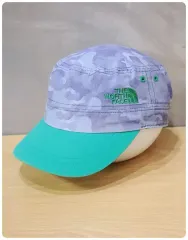 F THE NORTH FACE(ザノースフェイス) キッズ カモフラージュ ミリタリー キャップ アーミーキャップ