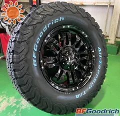 BF グッドリッチ オールテレーン KO2 265/65R17 265/70R17 285/70R17 プラド ハイラックスサーフ FJ タイヤホイール 17インチ DeathRock