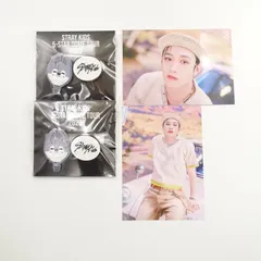 Stray Kids バンチャン 5star ドームツアー FC限定 くじ ラバークリップ skzoo ウルフチャン POPUP フォトカード セット Bang Chan