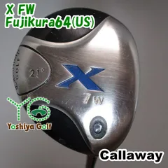 通販限定■ フェアウェイウッド キャロウェイ X FW/Fujikura64(US)/Reg/21[087492]