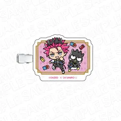 【新品/公式】カリスマ×サンリオキャラクターズ ヘアクリップ 猿川 慧×バッドばつ丸 公式グッズ colleize