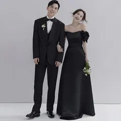 結婚式　二次会　前撮り　オフショルダー ブラック ウェディングドレス 楽天市場】ウエディングドレス ウェディングドレス 黒 前撮り
