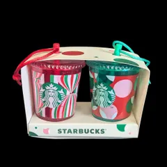 【未使用品】STARBUCKS  スターバックス　ホリデー 2024 オーナメント コールドカップセット