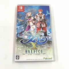 【中古品】イースⅩ -NORDICS- - Switch【029-250719-ko-02-fur】