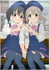 【中古】タペストリー 雪村あおい＆倉上ひなた(アルバイト) 描き下ろしB2タペストリー 「ヤマノススメ セカンドシーズン」 ホビーストック限定