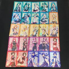 初音ミク 16周年記念 Rカード 25枚 コンプリート 第1弾 ピアプロメンバーズ
