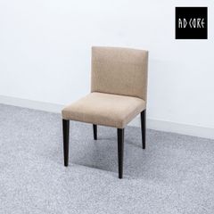 【展示品】AD CORE エーディコア MD-201 ダイニング アームレス チェア ファブリック ベージュ 定価7万【3】