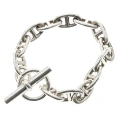 HERMES (エルメス) Chaine d'Ancre GM 13LINK シェーヌダンクルGM 13コマ チェーンブレスレット シルバー