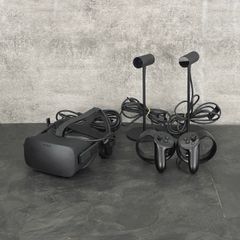 VRヘッドセット 【中古】動作保証 oculus オキュラス リフト CV1 ブラック コントローラー センサーセット 3P-A  / 513498