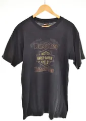 ハーレーダビットソン Harley Davidson 00s 00's RIDE TO LIVE 両面プリントTシャツ Tシャツ ブラック Lサイズ 103MT-3122