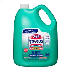 【まとめ買い-4点セット】ワイドマジックリン業務用３．５ＫＧ  【 住居洗剤・レンジ 】