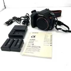 【在庫なし】セール中SONY α65 α200 本体2台　レンズ5本 デジタルカメラ