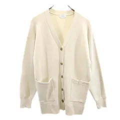 グリーンレーベルリラクシング 長袖 カーディガン ホワイト系 green label relaxing UNITED ARROWS レディース 古着 【231207】