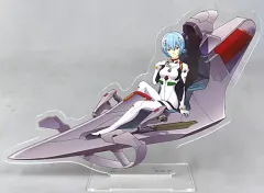 【中古】雑貨 綾波レイ ビジュアルスタンド 「一番くじ エヴァンゲリオン～全力疾走!～」 E賞