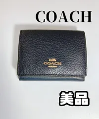 2024年最新】（コーチ） coach 財布 折財布 三つ折り レザー ミニ