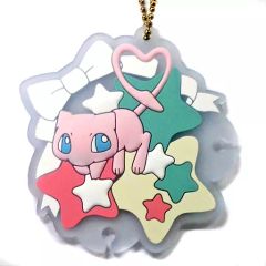 [중고] 키홀더 마스코트 (캐릭터) 뮤 고무 액세서리 [포켓몬스터 Pokemon Collection 복권 2017] F상