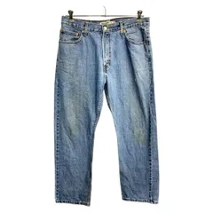 Levi's 505 デニムパンツ W38 リーバイス レギュラーフィット ビッグサイズ ライトブルー コットン 古着卸 アメリカ仕入 2503-1515