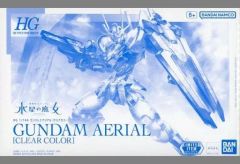 [중고] 프라모델 1/144 HG XVX-016 건담 에어리얼(클리어 컬러) [기동전사 건담 수성의 마녀] 건담 베이스 한정 [5065396]