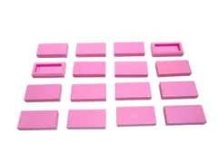 レゴ★未使用！ピンク色の１×２タイル１６点セット