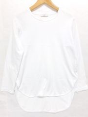 ATON　エイトン　カットソー　裾バック長め　送料込み　S　969457