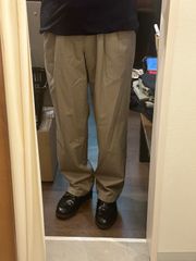 DOCKERS ドッカーズ Levi's リーバイス チノパン ツータックチノ メンズパンツ 綿パンツ カジュアルパンツ ベージュ ブラウン系 W36L33 A-621