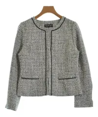 INDIVI ノーカラージャケット レディース 【古着】【中古】【送料無料】