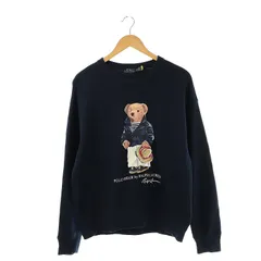 ポロ ラルフローレン POLO RALPH LAUREN ポロベア スウェット プルオーバー 長袖 L ネイビー /HK ■OS