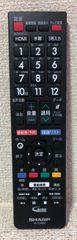 D6507◆ 〒 シャープ テレビ用リモコン GB280PA