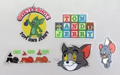 【中古】シール・ステッカー G ダイカットステッカーセット(5枚組) 「Happyくじ トムとジェリー TOM and JERRY FUNNY ART! 4」 E賞