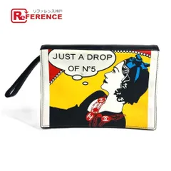 CHANEL シャネル クラッチバッグ マドモアゼル ロゴ レザー マルチカラー