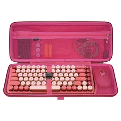 【新着商品】Geekria キーボードケース 84キー互換品 ロジクール Logicool KX850 MX MECHANICAL MINI ワイヤレスメカニカルキーボード nuphy Air75 POP KEYS K730 無線 キーボード 収納ケー (ローのサムネイル